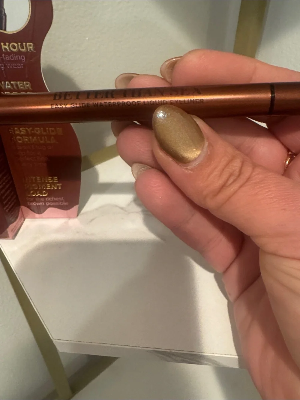 Too Faced BTS Chocolate Liquid Eyeliner